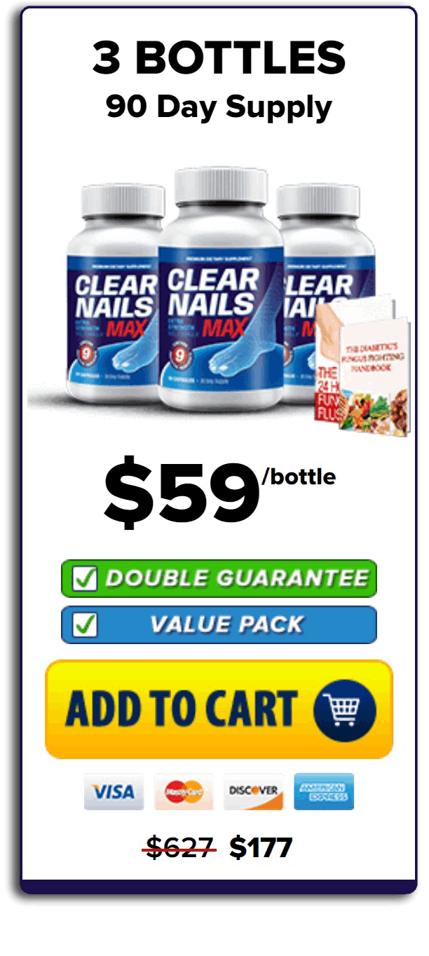 clear nails max three bottles price list